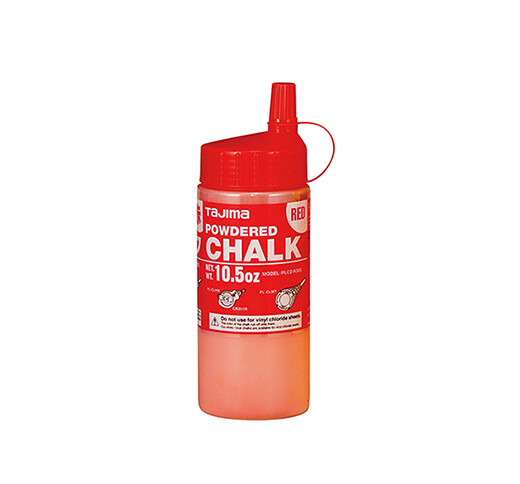 Tajima PLC2-R300 Ultra-Fine Micro Chalk, Red, Easy-Fill Nozzle, 10.5 oz. gallery