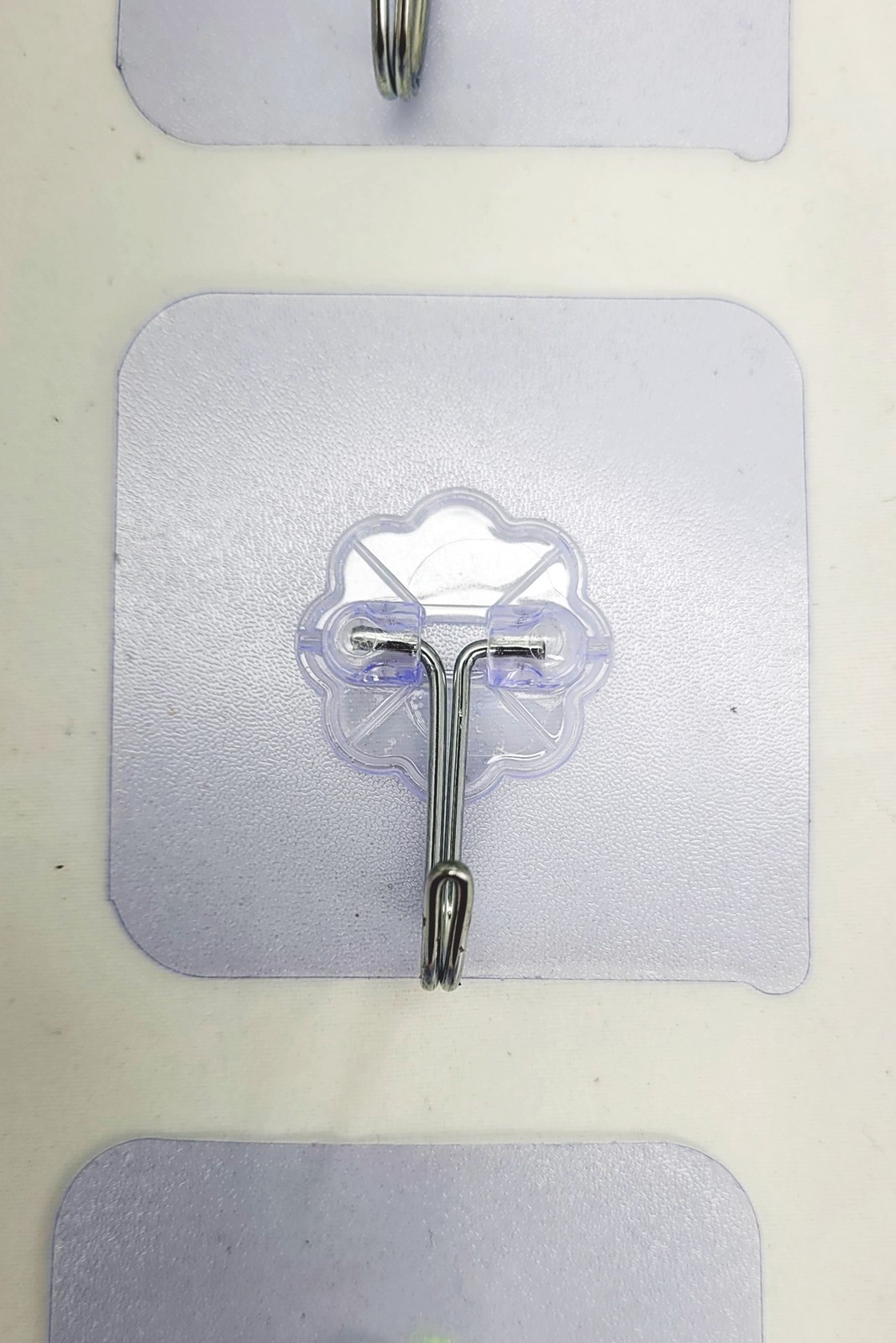 12-Pack Super Sticky Adhesive Hooks - Stainless Steel Hooks Hold Up To 8 lbs gallery