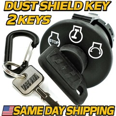 Ignition Key Switch Fits 3 Position Troy-bilt Bronco & Super Bronco w/2 KEYS