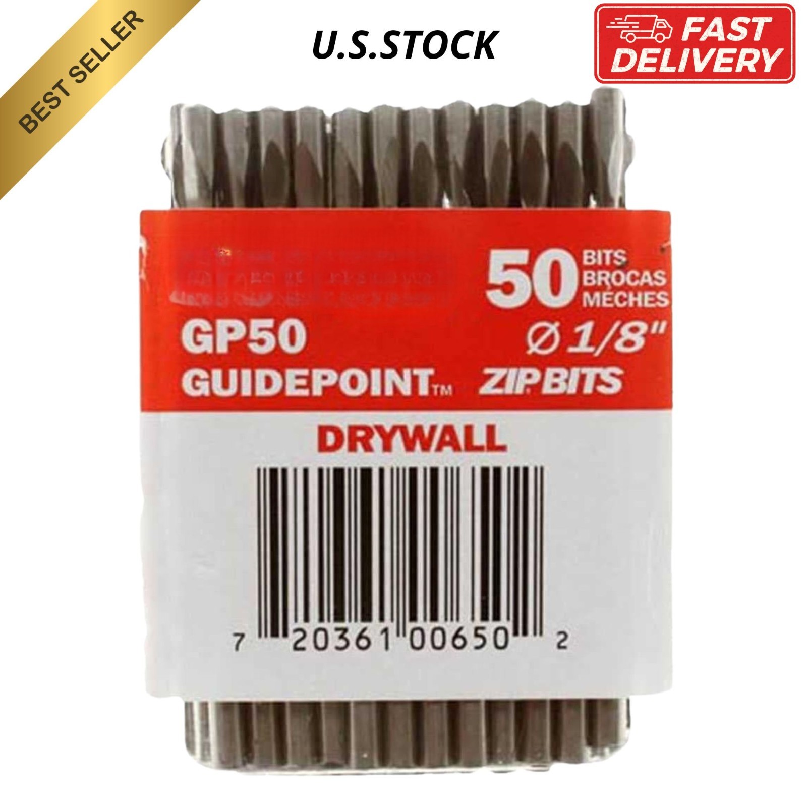 GP50 1/8-Inch Drywall Guidepoint Cutting Bits (50-Pack) for Roto Zip gallery