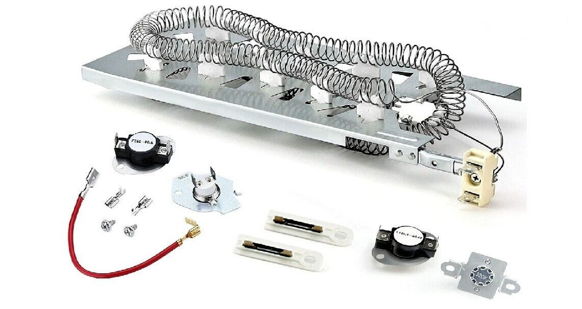 Dryer Heating Element With Thermal Fuse For Whirlpool LTE6234DQ2 WET4027EW0 gallery