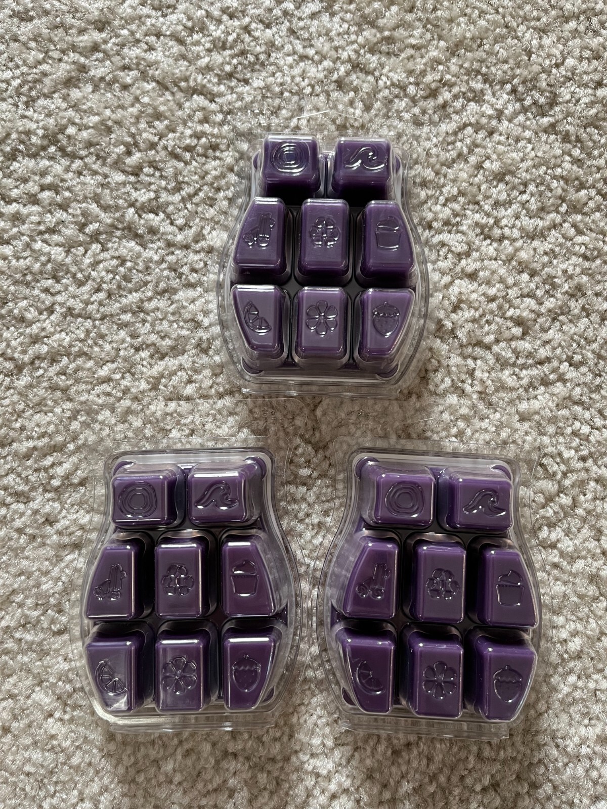 Scentsy wax bars Black Raspberry Vanilla Lot of 3 gallery