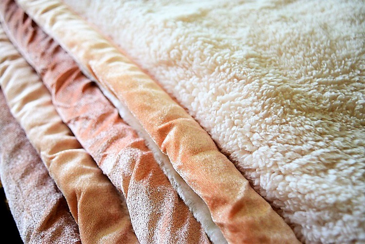 ☀️Thick Heavy 12+ POUND Korean Mink Style Soft KING D Borrego Reversible Blanket gallery