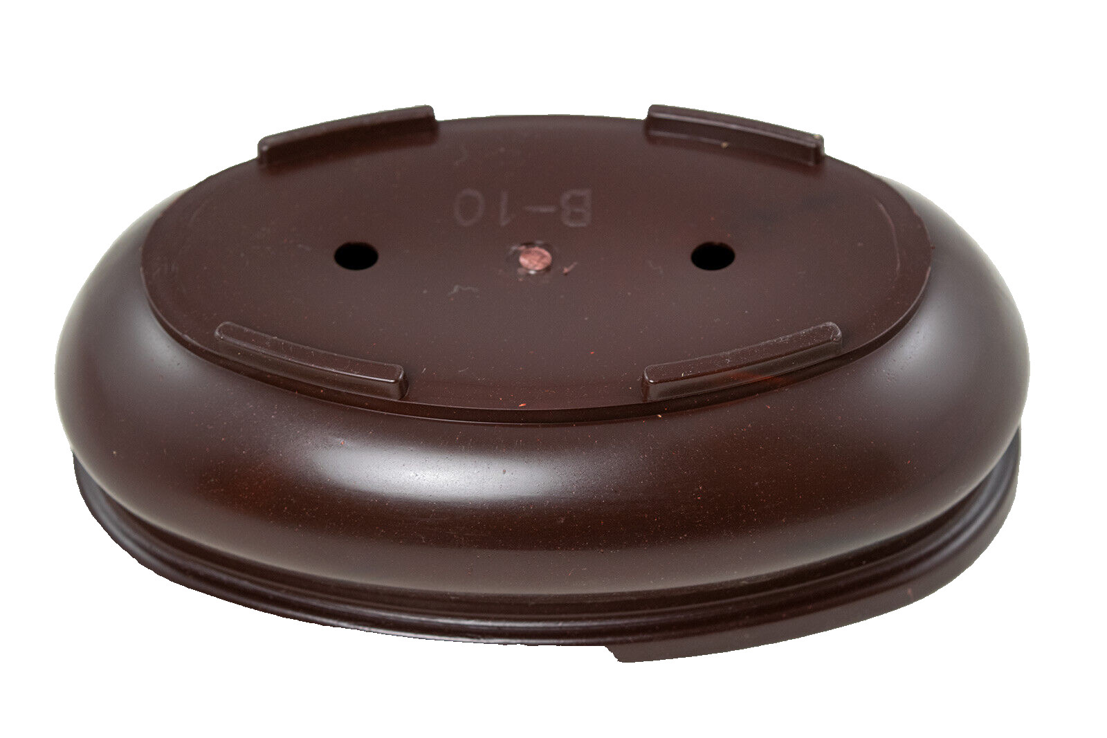 Oval Plastic Heavy Duty Bonsai, Succulent Pot 9"x 5"x 2.75" - Dark Brown w/ Mesh gallery