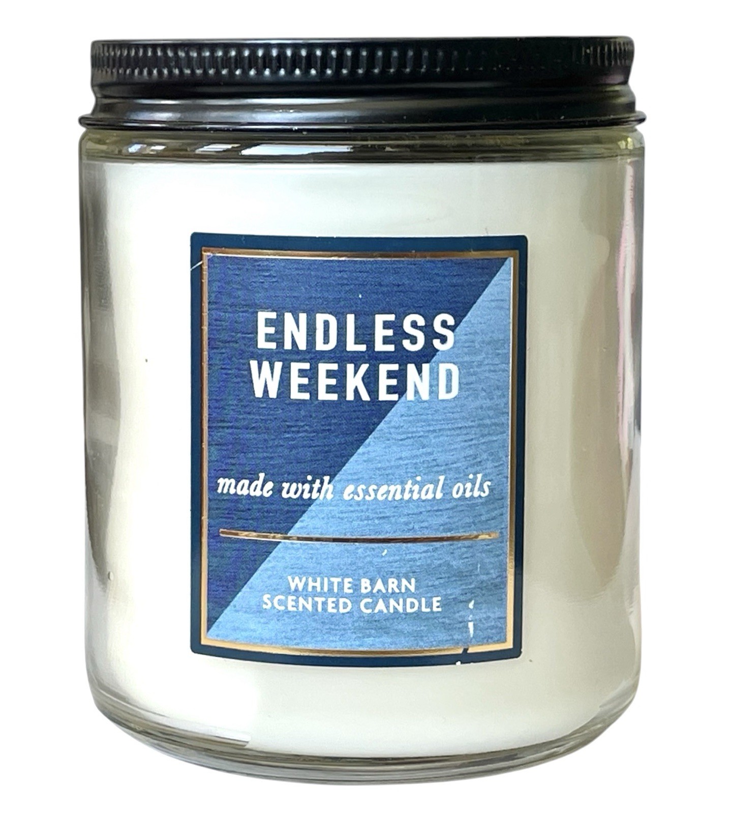 Bath & Body Works ENDLESS WEEKEND Single Wick Candle w/ Essential Oils 7 oz gallery