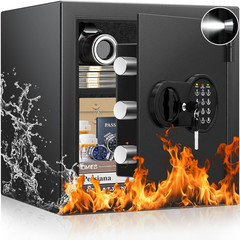 2.0 Cuft Fireproof Safe Box with Digital Keypad & Alarm