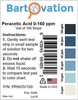 Peracetic Acid Test Strips, 0-160 ppm [3 Vials of 100 Strips, 300 Strips Total] gallery
