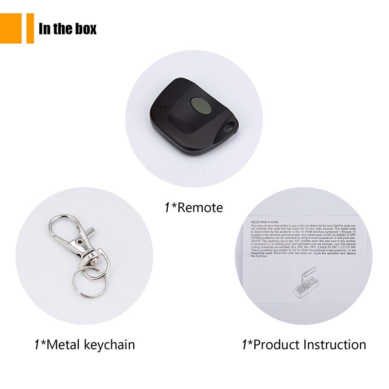 Universal Remote Control for Multi-Code/Linear/Digi Code Garage Doors 12V 23A gallery