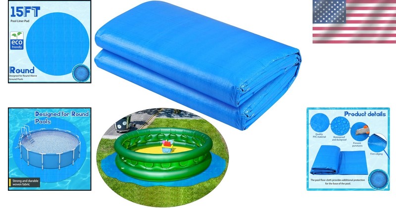 Durable Pool Ground Cloth, Extend Pool Life gallery