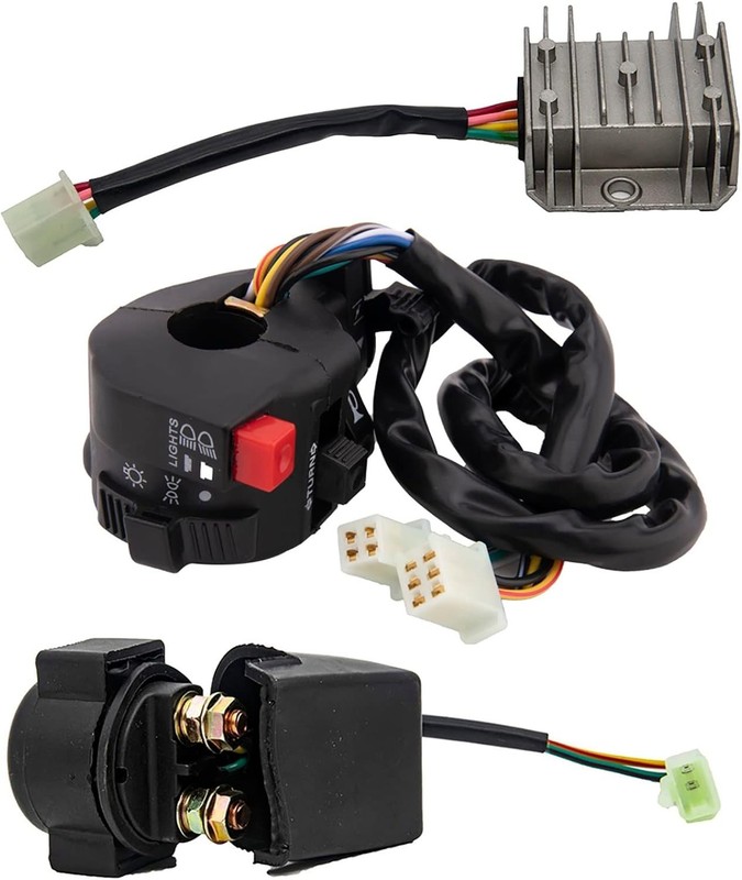 Complete Wiring Harness Kit for ATV Quad 4 Four Wheelers GY6 50CC 70CC 110CC 125 gallery