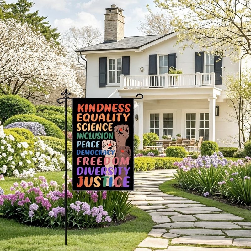 Kindness Equality Science Inclusion Peace Democracy Freedom Diversity Garden ... gallery