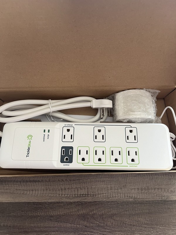 TrickleStar 183SS-US-8XX Motion Sensor PowerStrip 1800W New/ V gallery