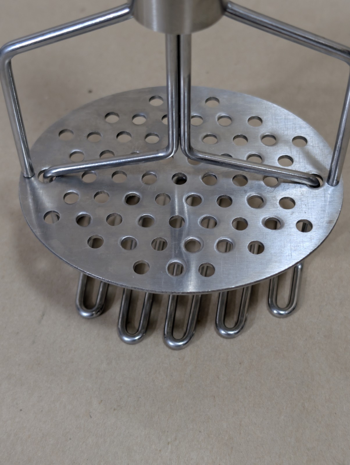 Stainless Steel Dual Action Potato Masher & Ricer in One gallery