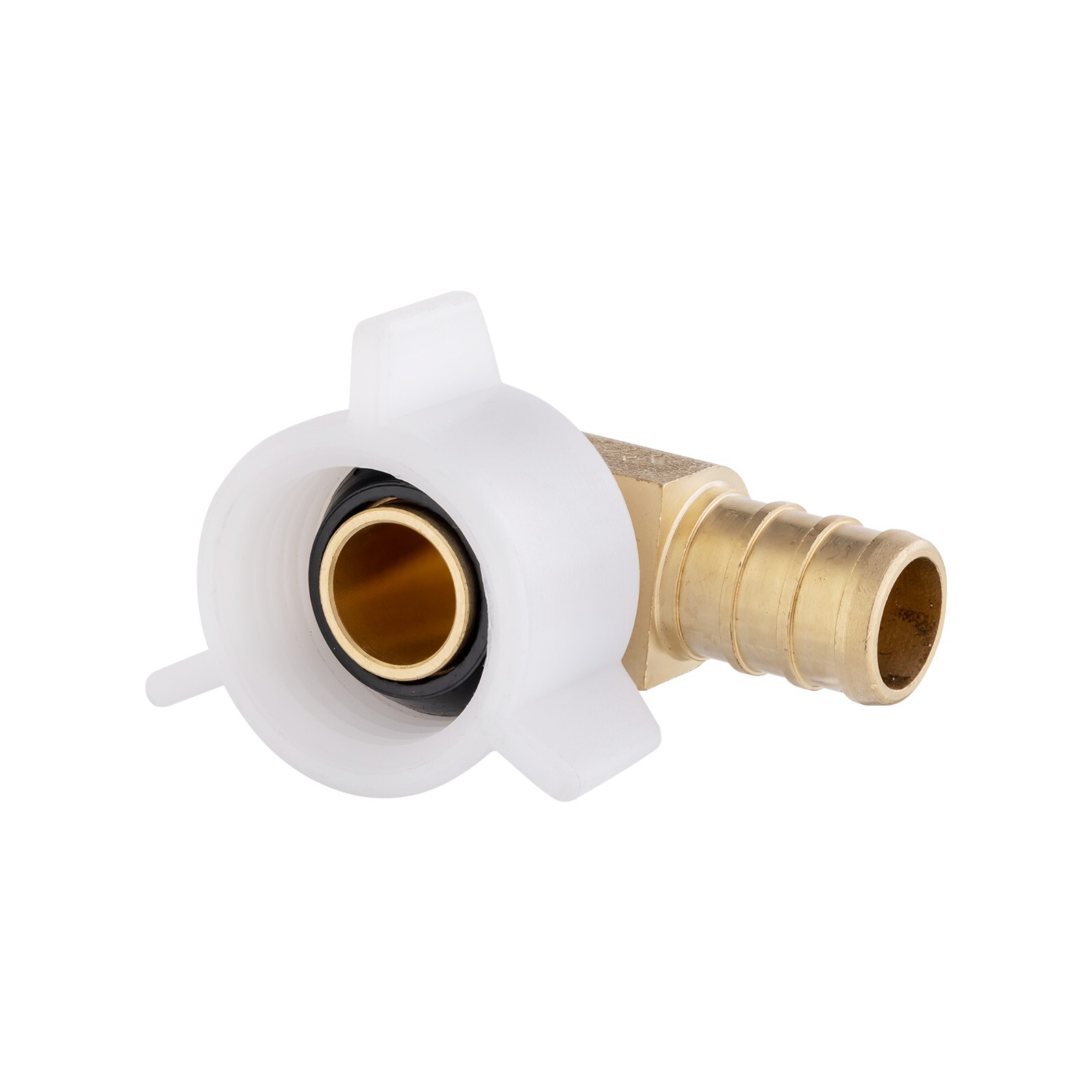 EFIELD 50PCS 1/2" PEX X 1/2" FEMALE SWIVEL ELBOW BRASS CRIMP FITTINGS ,LEAD FREE gallery