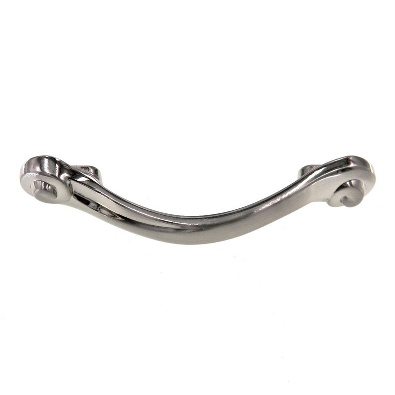 Amerock Divinity Sterling Nickel 3" Ctr. Cabinet Arch Pull Handle BP5260-G9 gallery