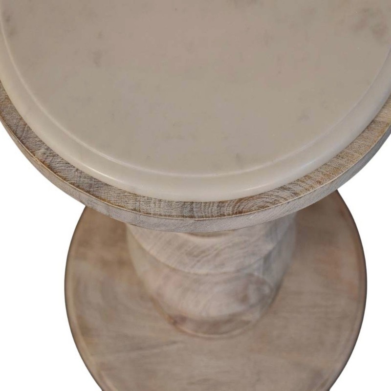 Bellis Marble Accent Table gallery