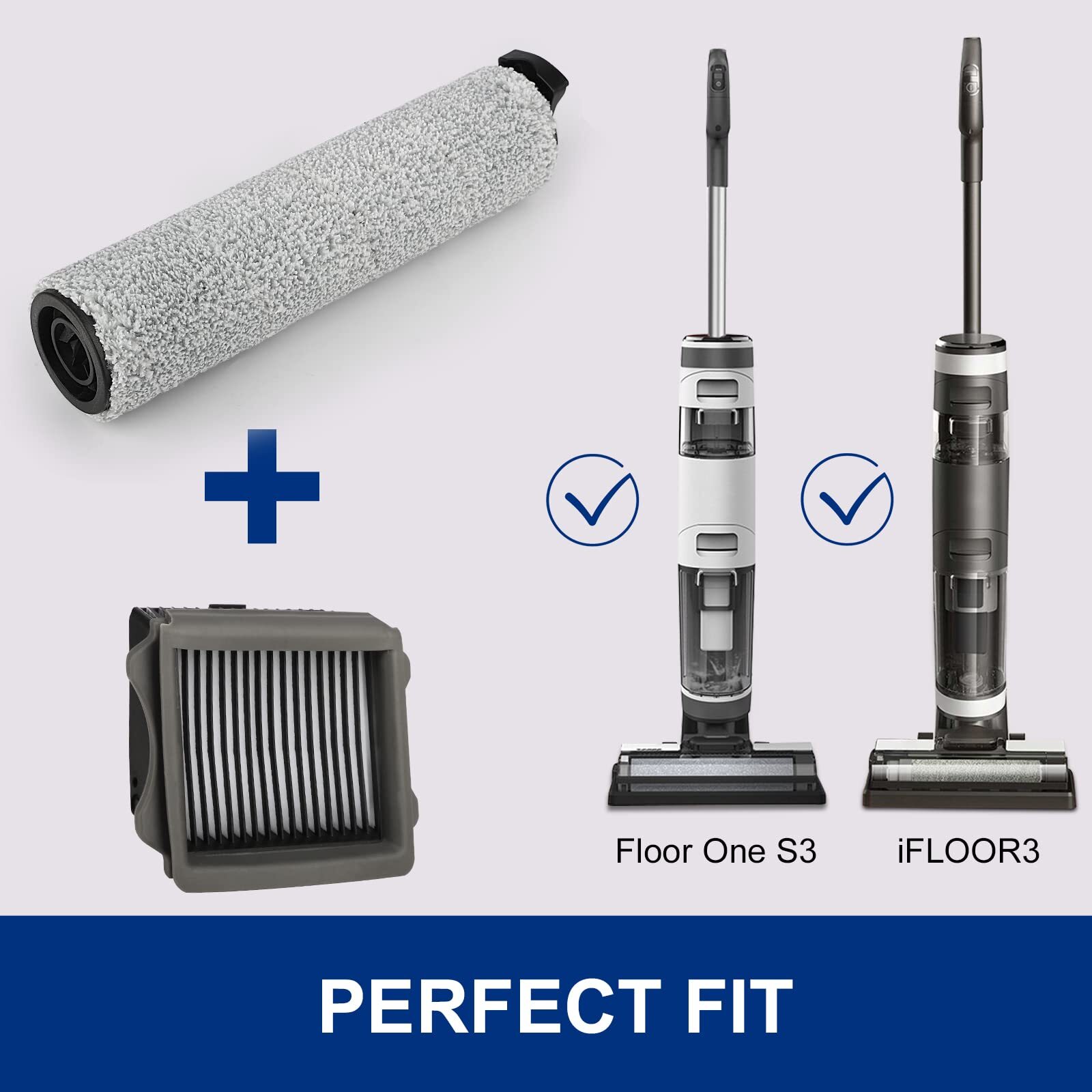 Ifloor3 Roller Brush Replacement For Tineco Ifloor 3 And Floor One S3 Cordless W gallery