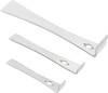 3 Pcs Flat Pry Bar Scraper, 5-1/2", 7-1/4" 9-1/4", Stainless Steel, Trim Puller gallery