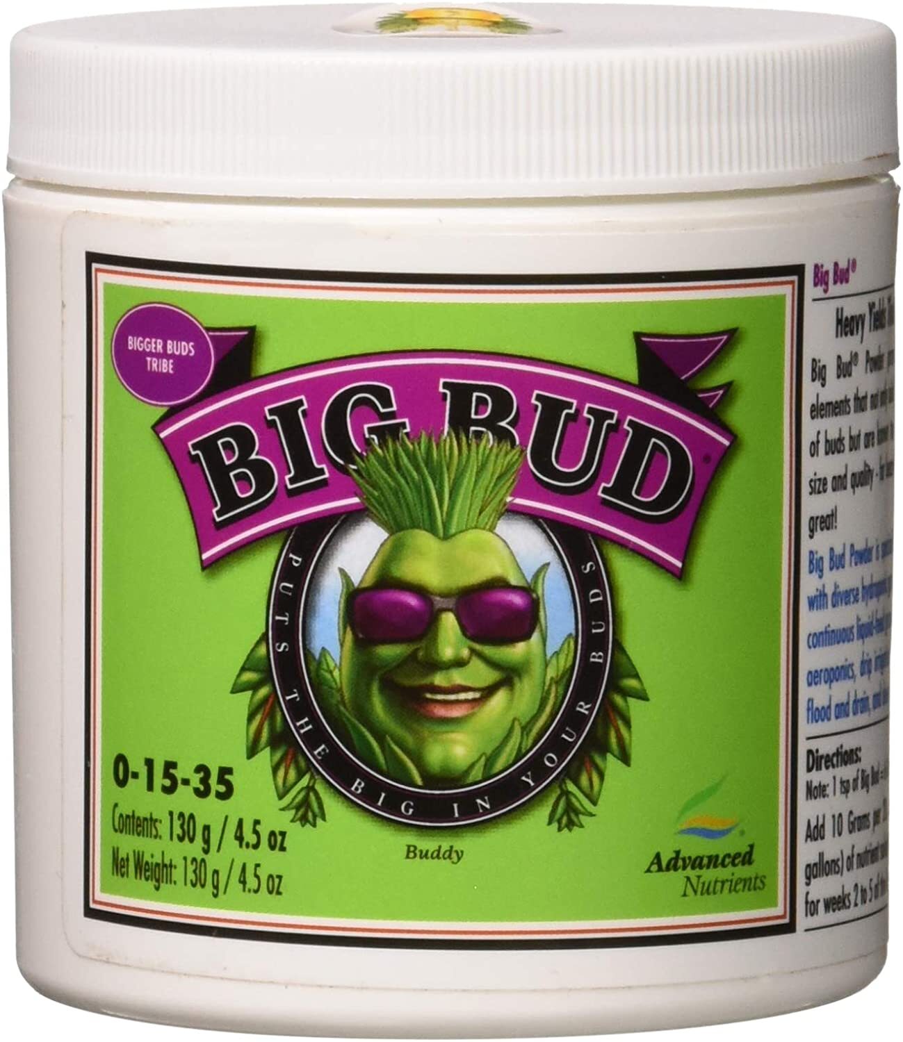 Advanced Nutrients Big Bud Powder 130g - Bloom Booster gram gallery