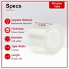 PackYard Window Sealing Tape 2 Inch x 33 FT Transparent Window Draft Insulati... gallery