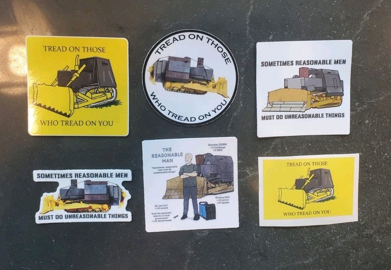 KILLDOZER STICKERS (6) ***WORLDWIDE 🌐 SHIPPING*** 5 YEAR WARRANTY HD VINYL gallery