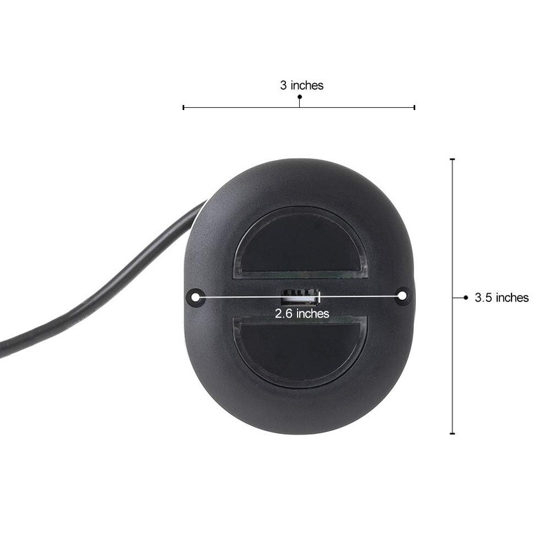 Oval 2 Button 5 Pin Switch Remote Hand Control for Power Recliner Lift Chairs gallery