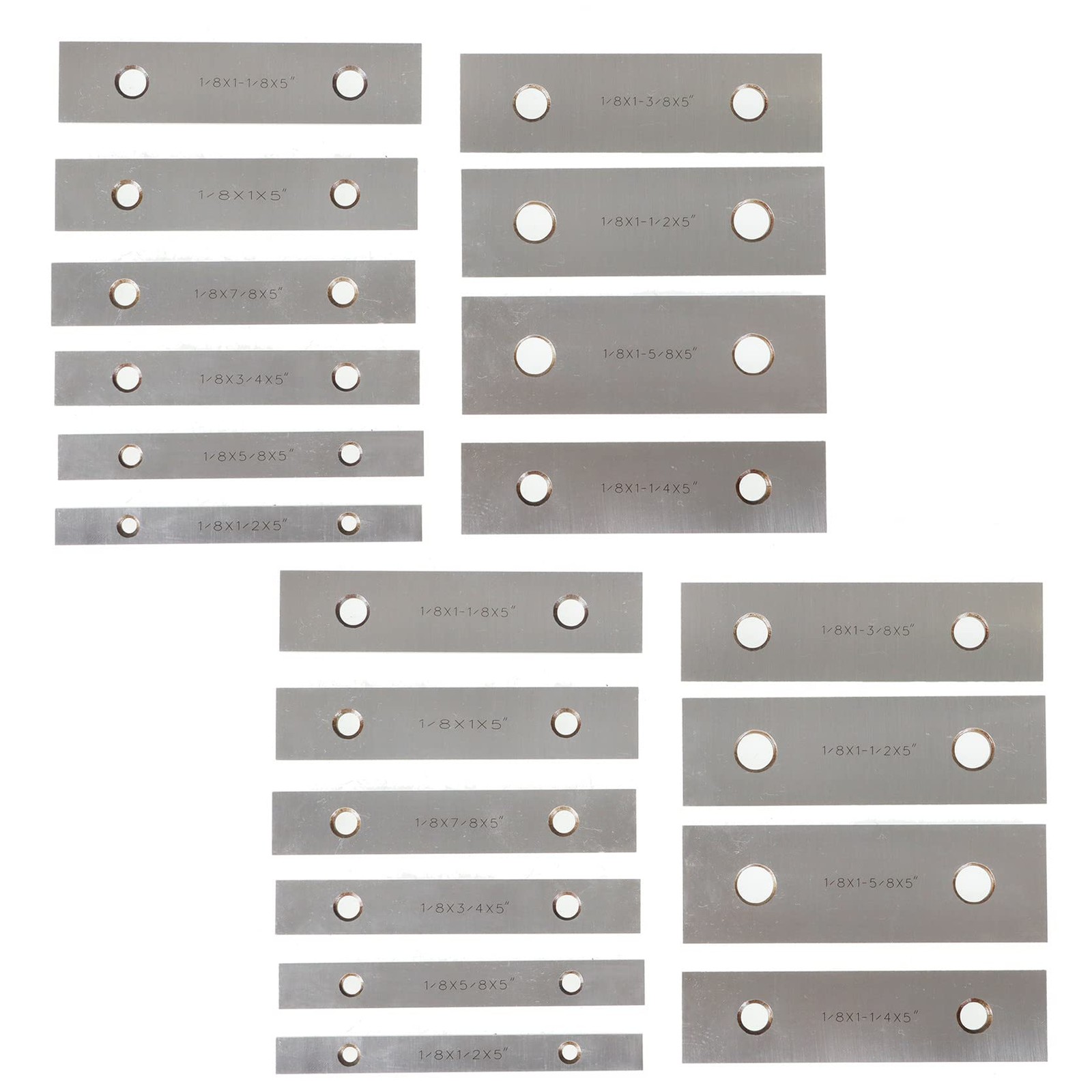 10-Pack 1/8In x 5In Machinist Parallel Set 0.0002In Hardened Precision Machin... gallery