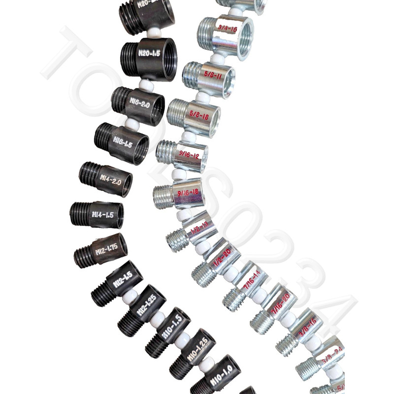 Thread Checker SAE Metric Combo 44pc Coarse Fine S&W USA SWTC-S21 AND SWTC-M21 gallery