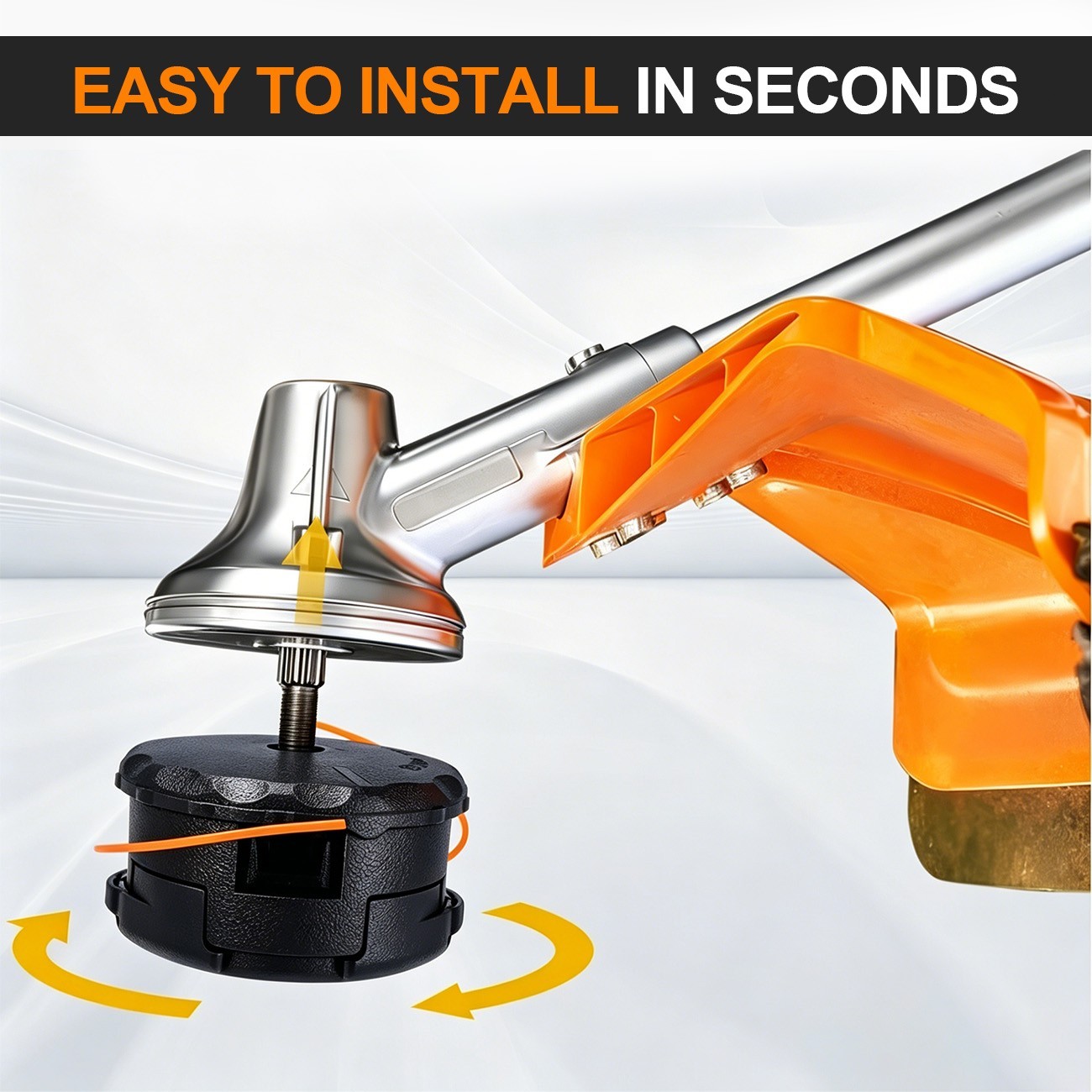 Weed Eater String Trimmer Head 4Pack Fits Echo Speed Feed 400 SRM-225 SRM-230 gallery
