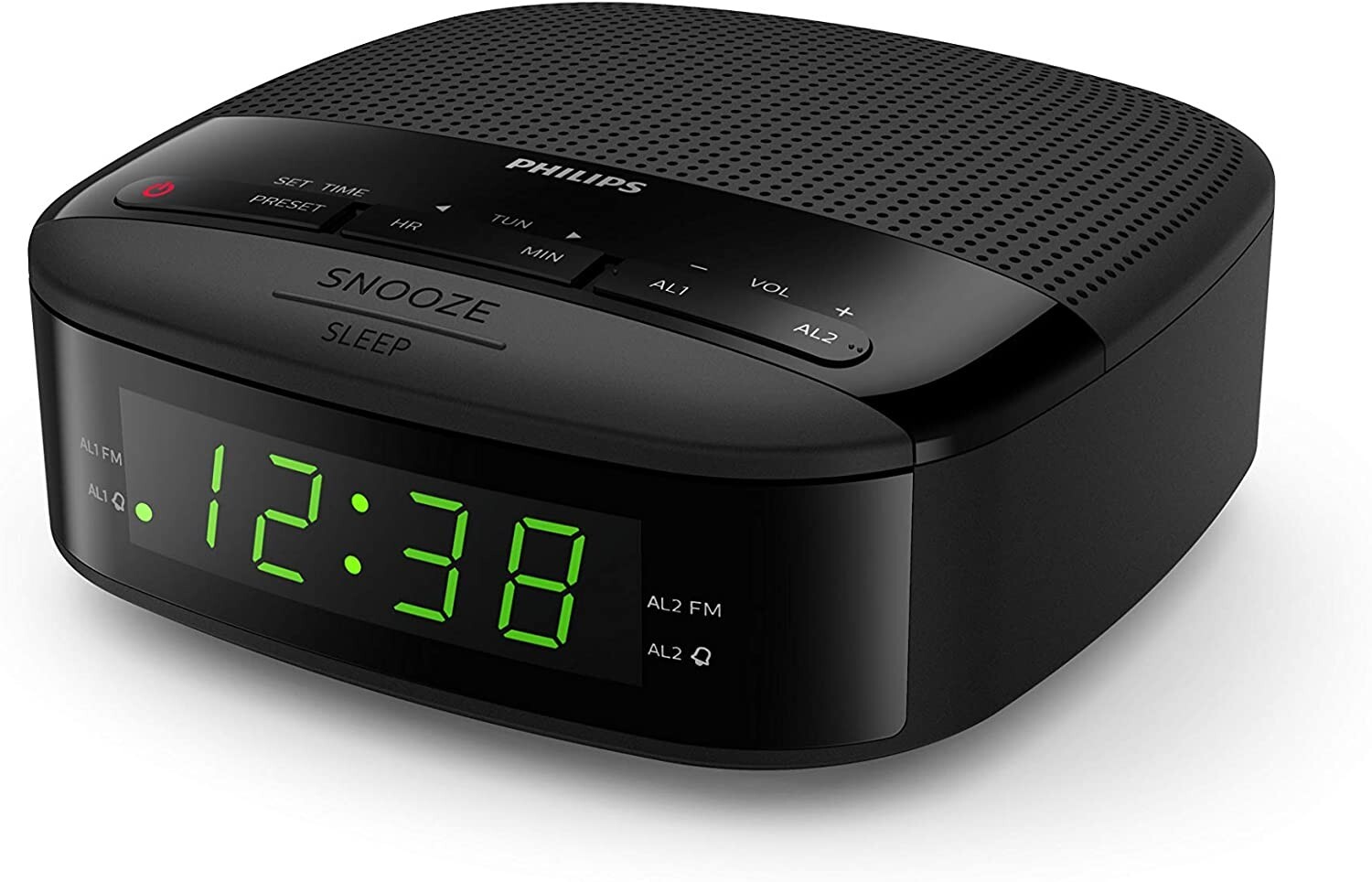 Philips Audio TAR3205 LED Clock Radio with FM Digital Radio and Dual Alarm gallery