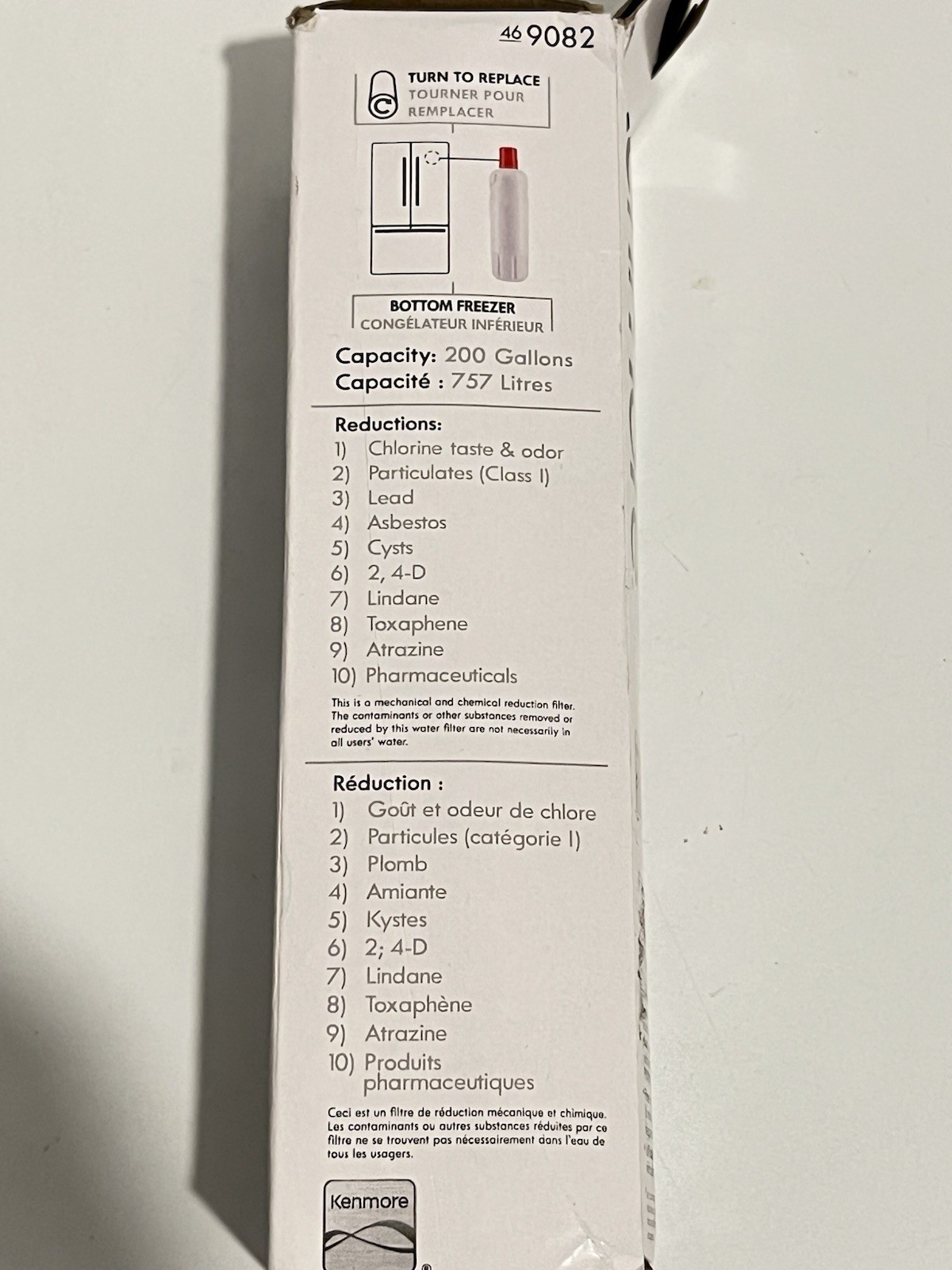 Kenmore 9082 Replacement Refrigerator Filter Sealed in New Open Box OEM gallery