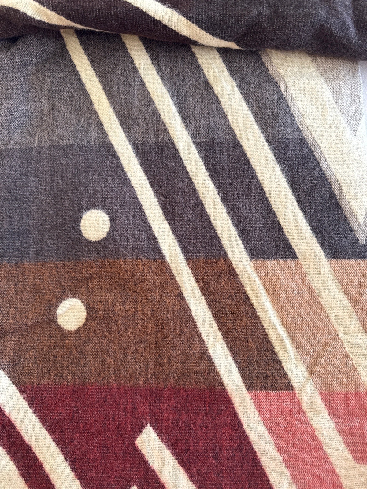 Alpaca Blanket - Cozy Colorful Native Pattern Throw - Made in Ecuador - 202610 gallery