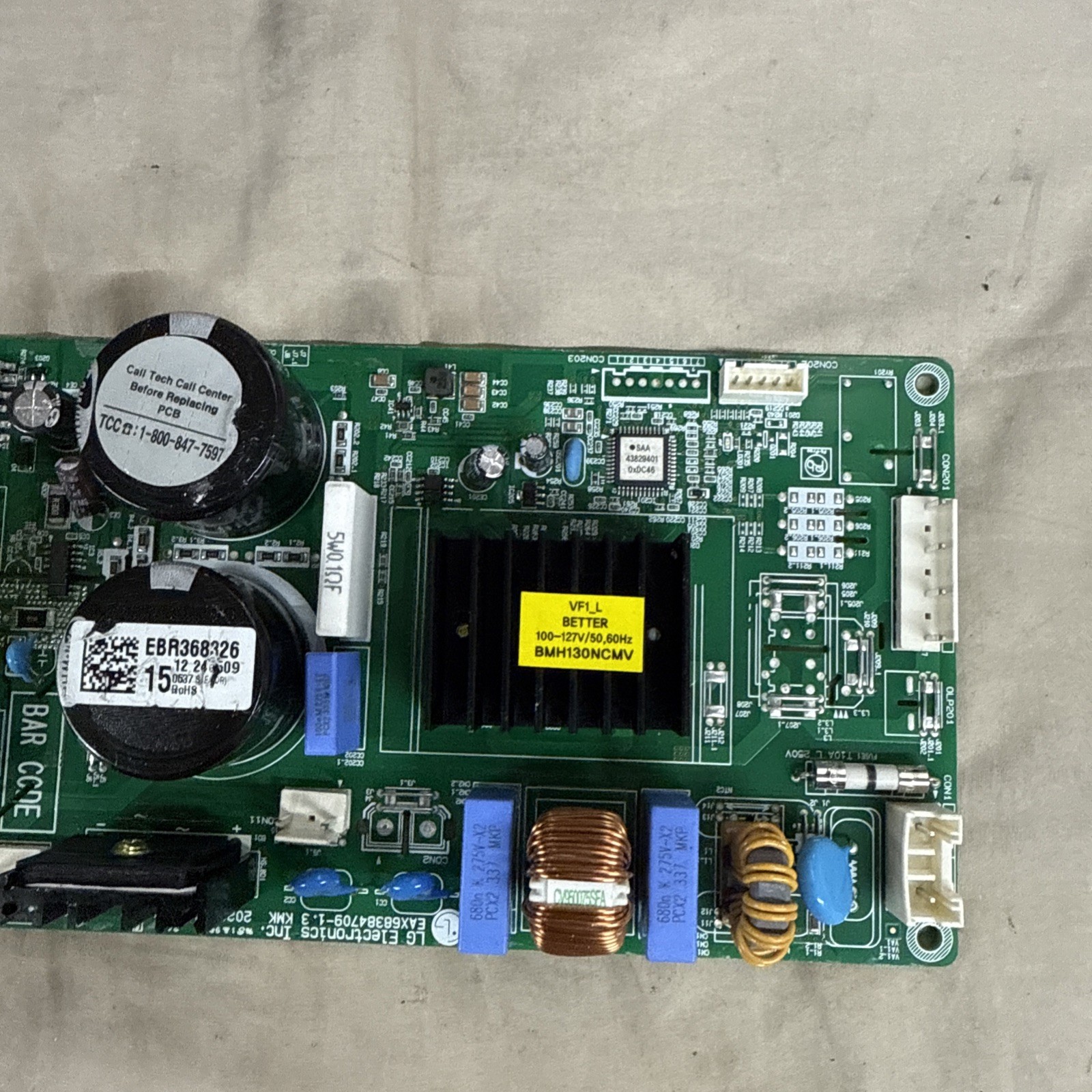OEM Genuine LG Refrigerator Main PCB EBR36832615 gallery
