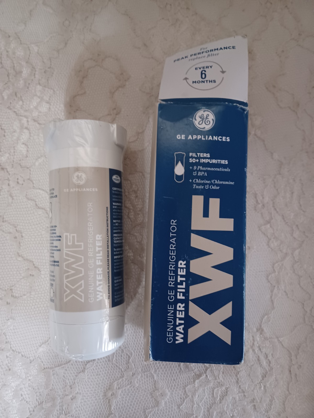 1Pack GE XWF Replacement XWF Appliances Refrigerator Water Filter New ~ NO CHIP gallery