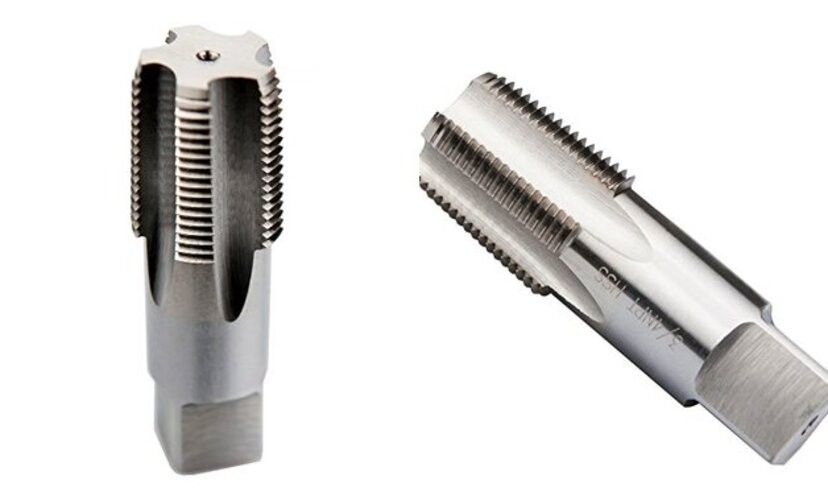 MaxTool NPT Taps (National Pipe Taper Tap) 18 TPI High Speed Steel HSS 1/4"-18 gallery
