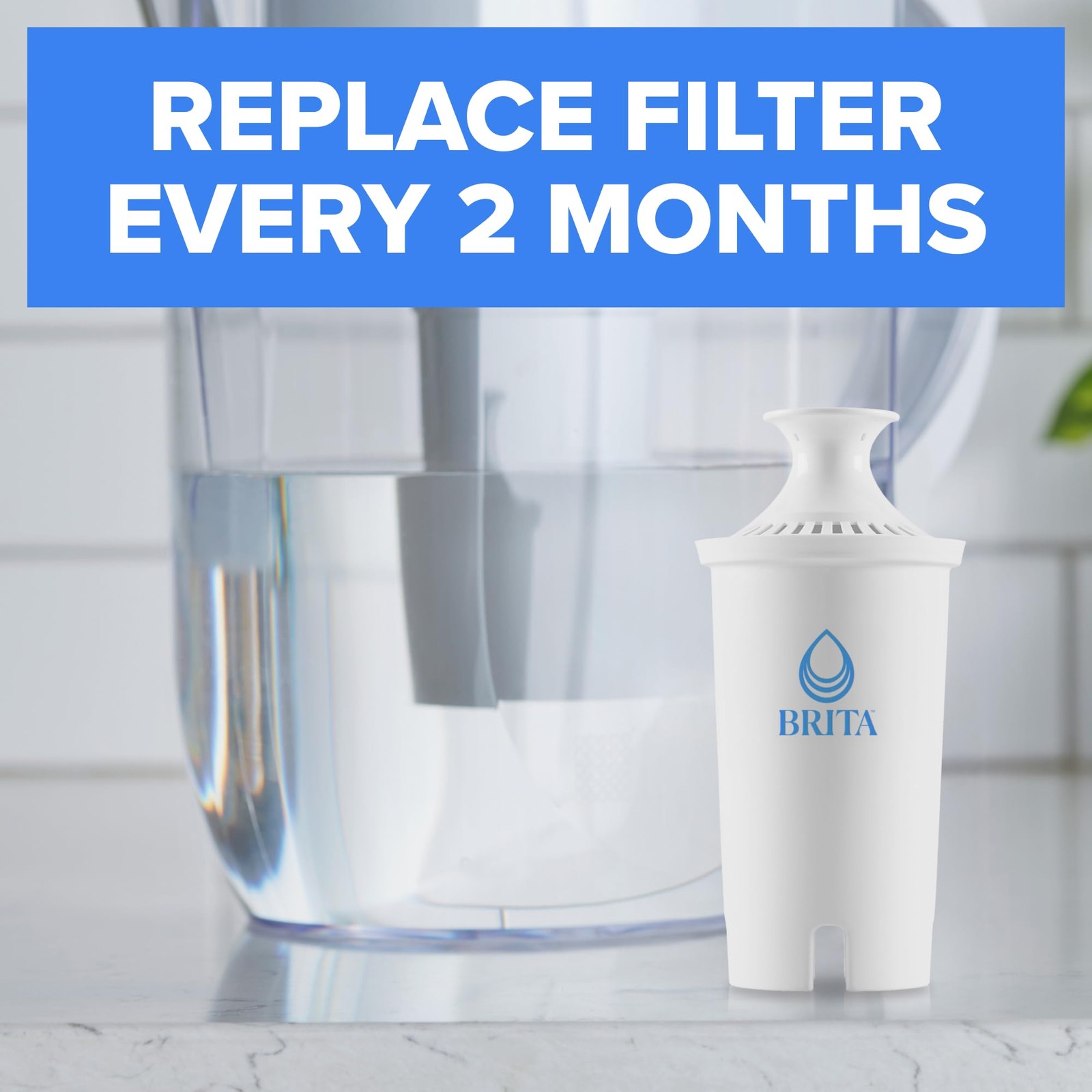 Brita Standard Water Filter Replacement Pitcher Dispenser 3-Pack gallery