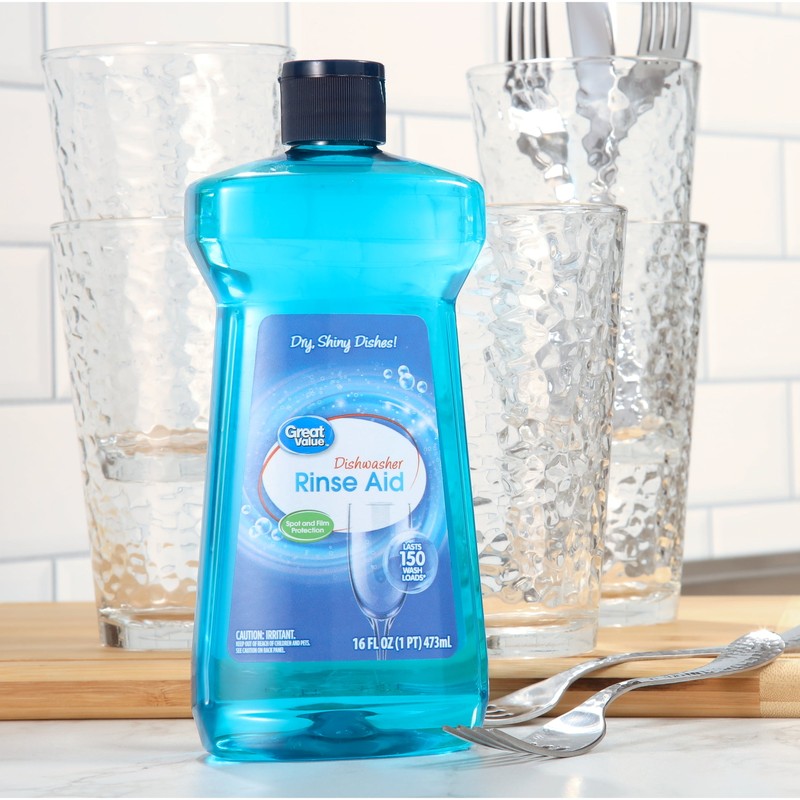 Liquid Rinse Agent, Unscented Scent, 16 Fluid Ounce, 1 Count gallery