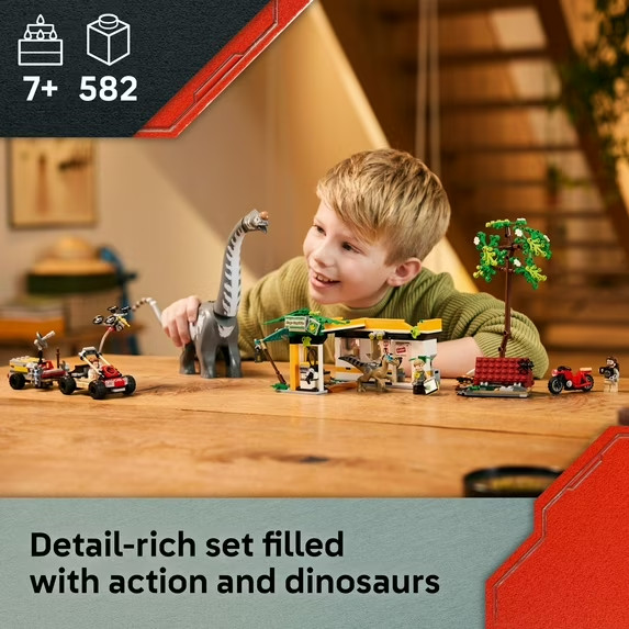 Jurassic World Raptor & Titanosaurus Tracking Mission 76973 gallery