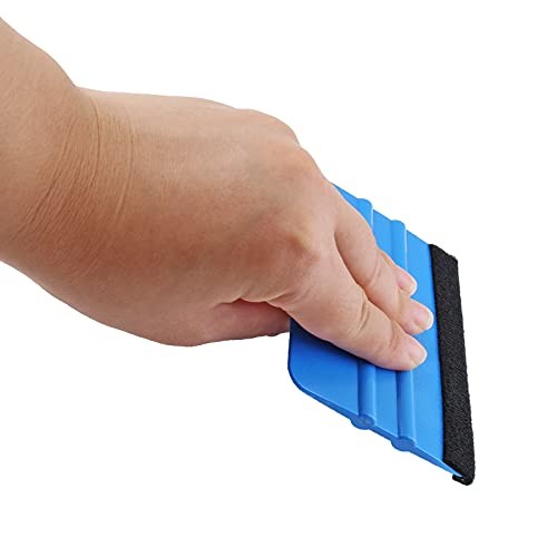 5 Pcs 4 Inch Felt Edge Squeegee, Car Vinyl Scraper Decal Applicator Tool for gallery