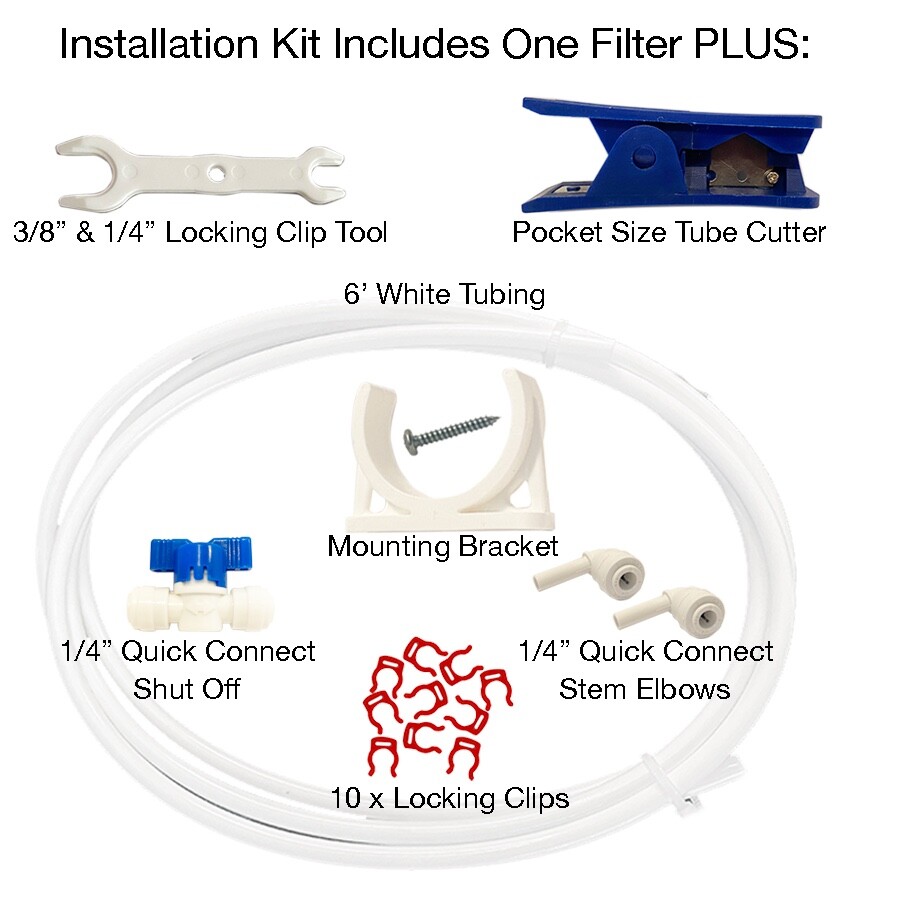 .5 Micron Filter Kit For Home or Office - Removes Lead, COT and Scale! gallery