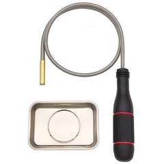 GUTI-MORE Flexible Magnetic Pickup Tool Set, 25″ Bendable Extension Magnet…