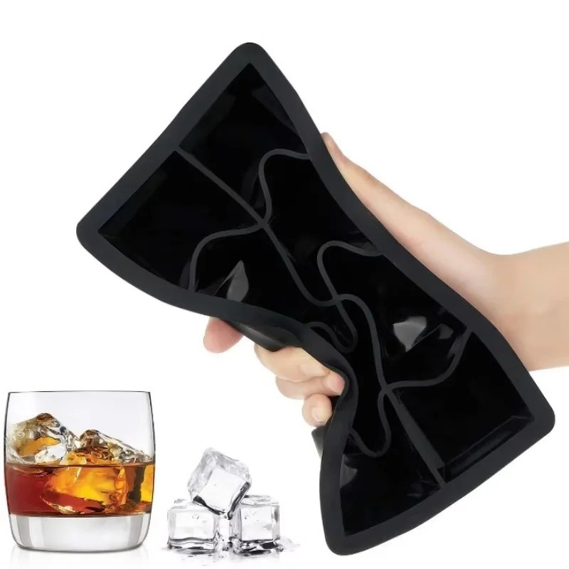 Silicone Big Ice Cubed Maker Large Cube Square Tray Molds Whiskey Ball Cocktails gallery