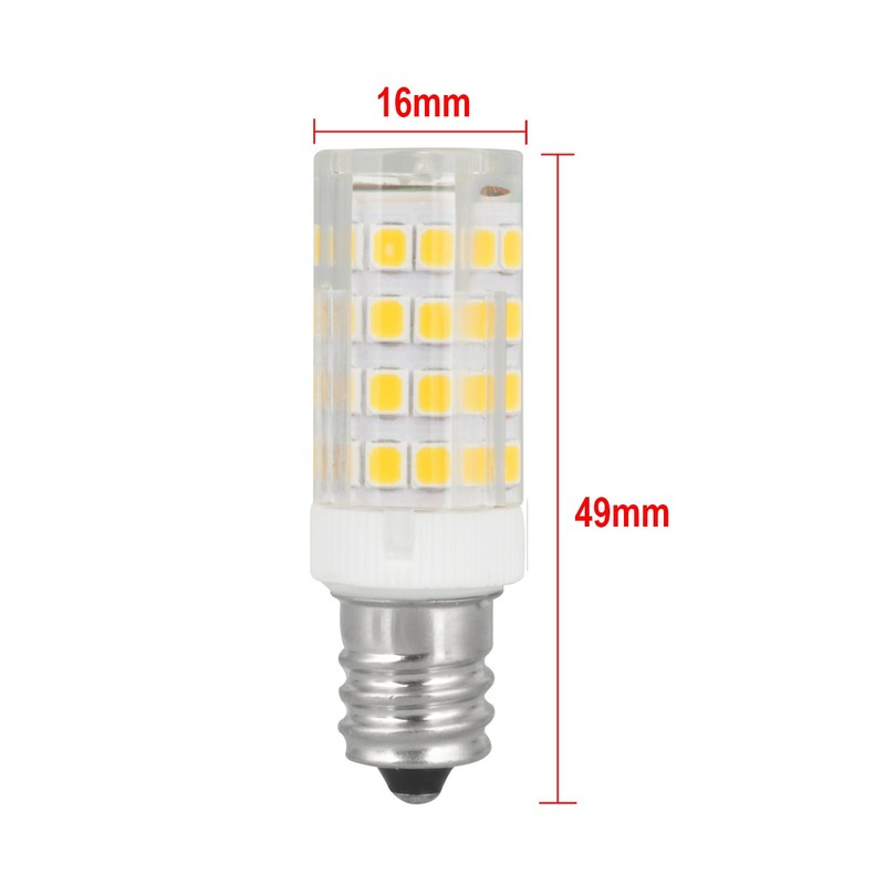 20PC E12 LED Corn Bulb Light 6000K Candelabra Ceiling Fan Daylight Ceramics Lamp gallery