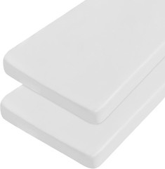 Cot Sheets 31″ x 75″, 2 Pack Cot Size Sheet Fitted with Narrow Twin/Camp
