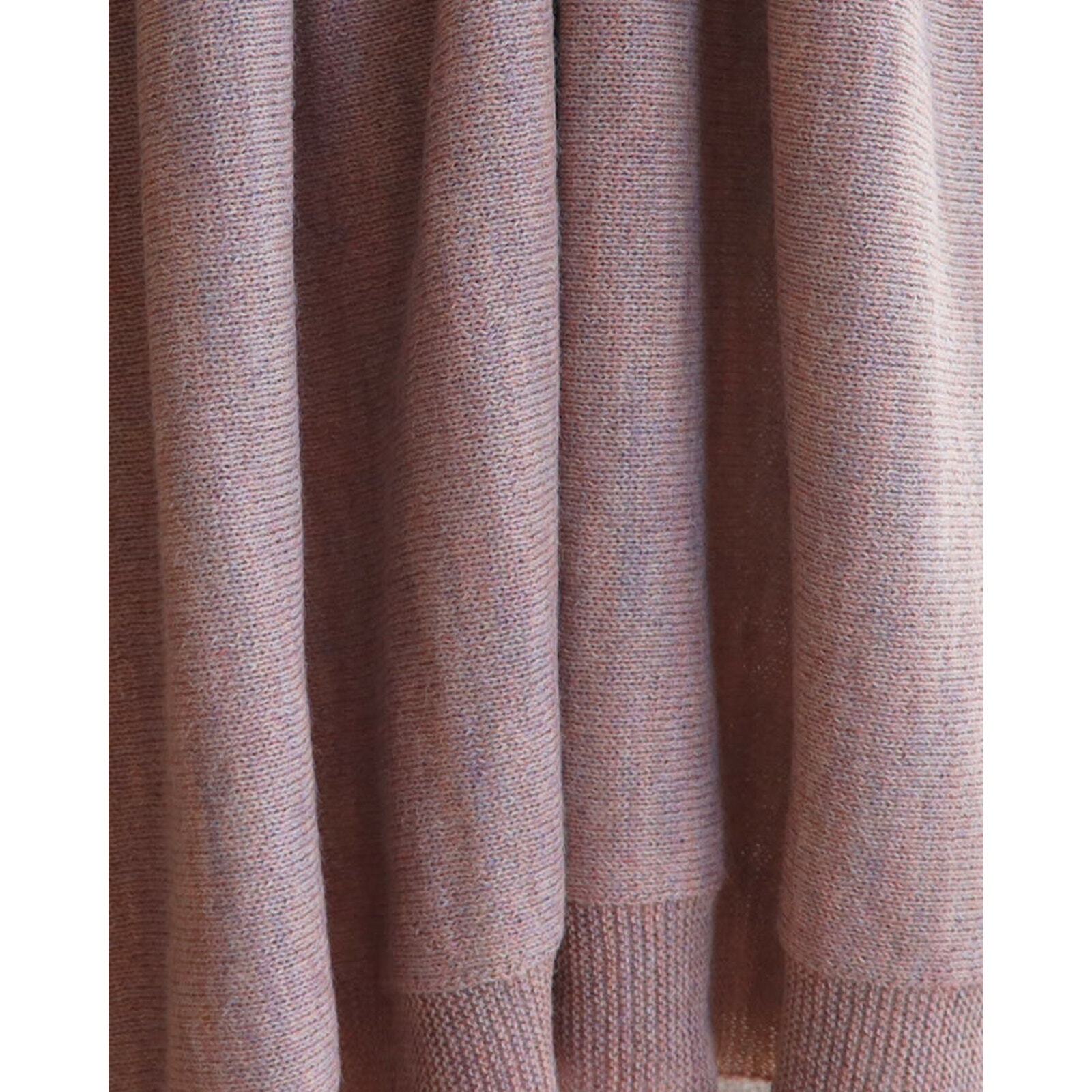 Fabric Junkies Lightweight 100% Alpaca Blanket / BLUSH gallery
