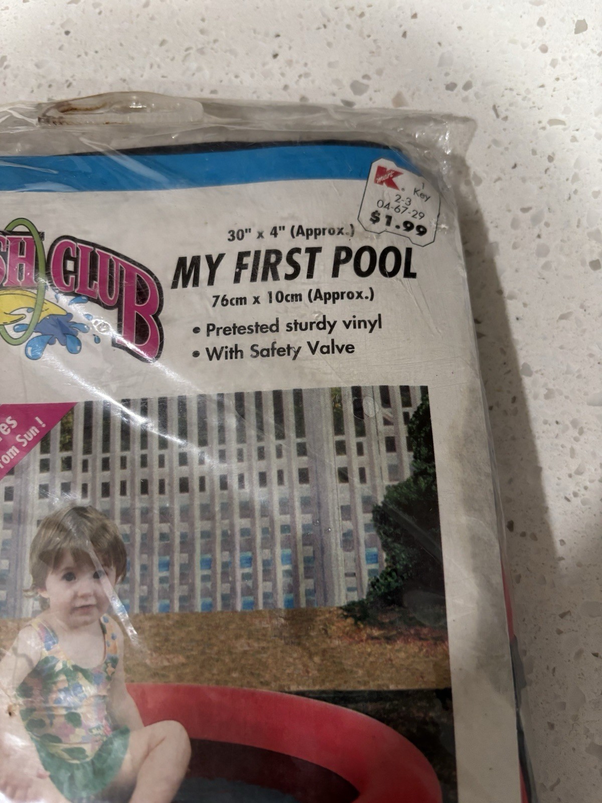 Vintage K-Mart Splash Club My First Pool ~ Infant Splash Pool - up to 18 months gallery