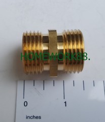 1 PIECE 3/4″ MHT GARDEN HOSE THREADED X 3/4″ MHT GARDEN HOSE THREADED ADAPTERS