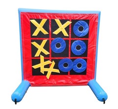 Interactive Sealed Inflatable Air Frame Game Tic Tac Toe Kids Party Carnival