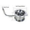 2"/3" Tri Clamp Rectification Module 1/8" Thread Thermowell Nipple Distillation gallery