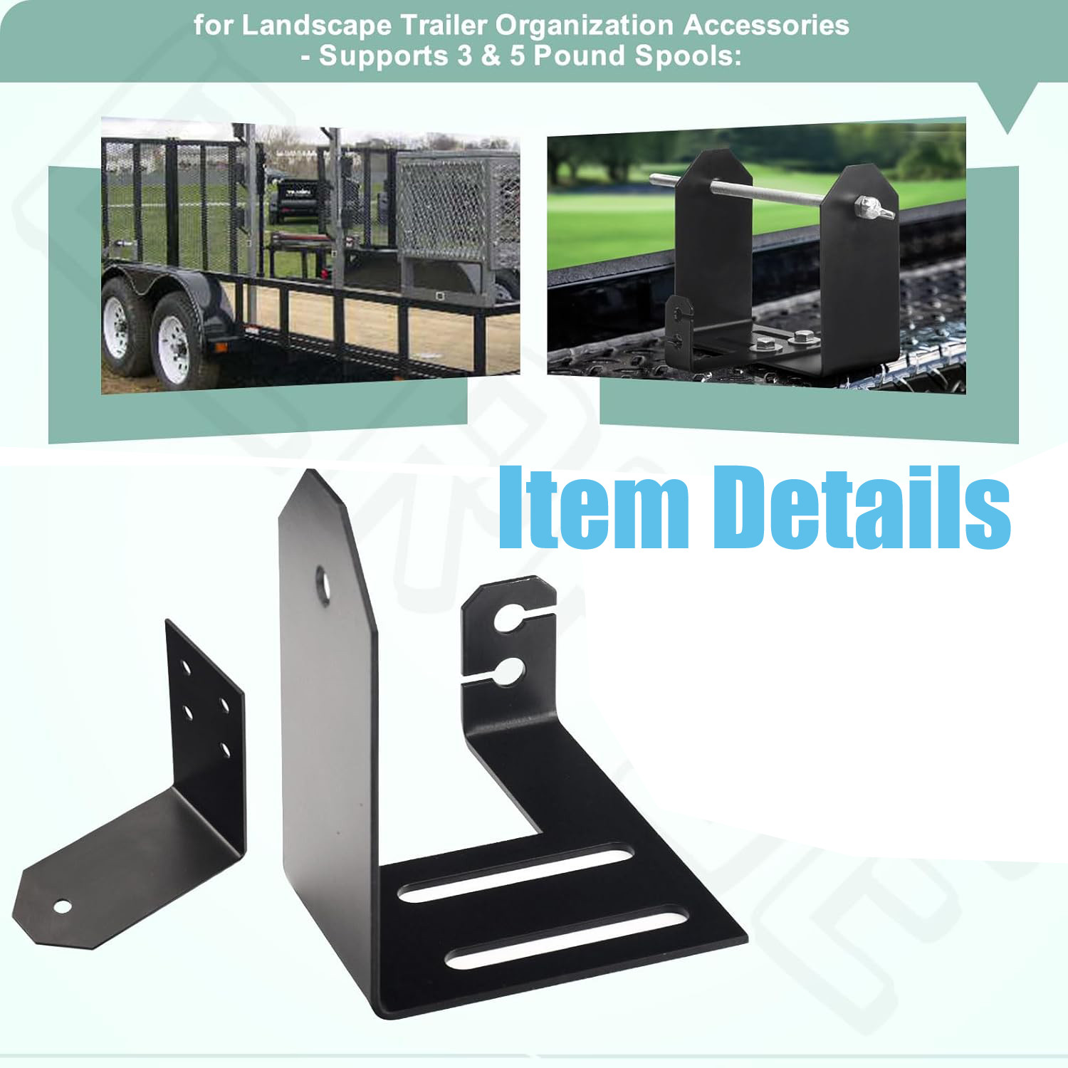 WEED WACKER COMMERCIAL TRIMMER LINE HOLDER, WITH MOUNTING HARDWARE gallery